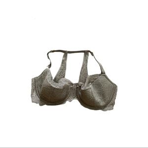 Cacique Racerback Balconette Bra 40DDD  Underwire